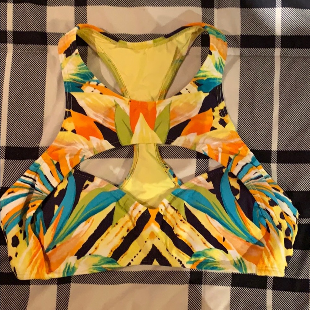 Forever 21 bathing suit multi color top